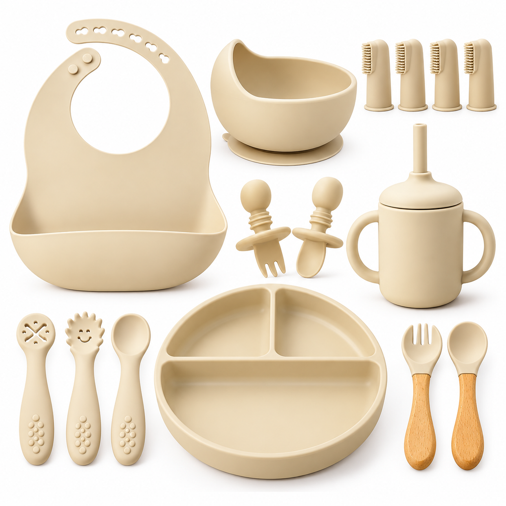 Le kit idéal pour les premiers repas de votre bébé