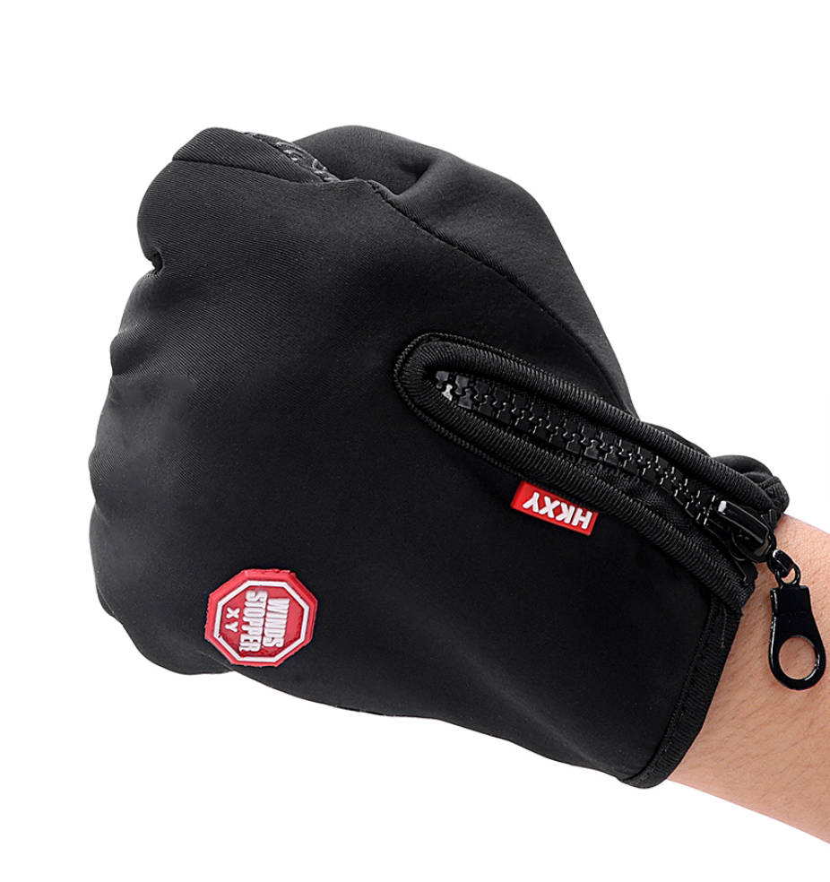 2 Gants thermiques d'hiver personnalisables : imperméables, légers, antidérapants, compatibles écran tactile